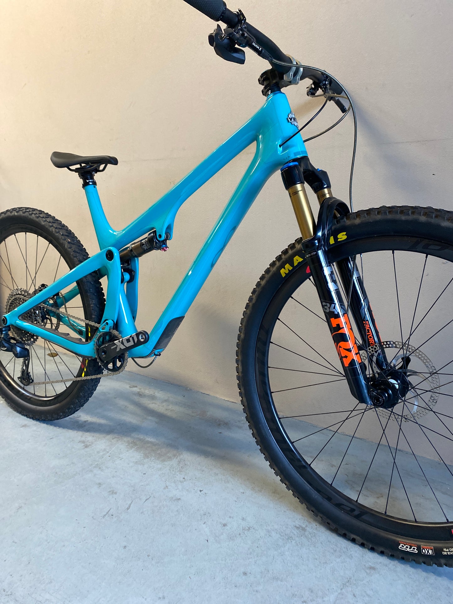 2022 Yeti SB 115 Turq XL Carbon