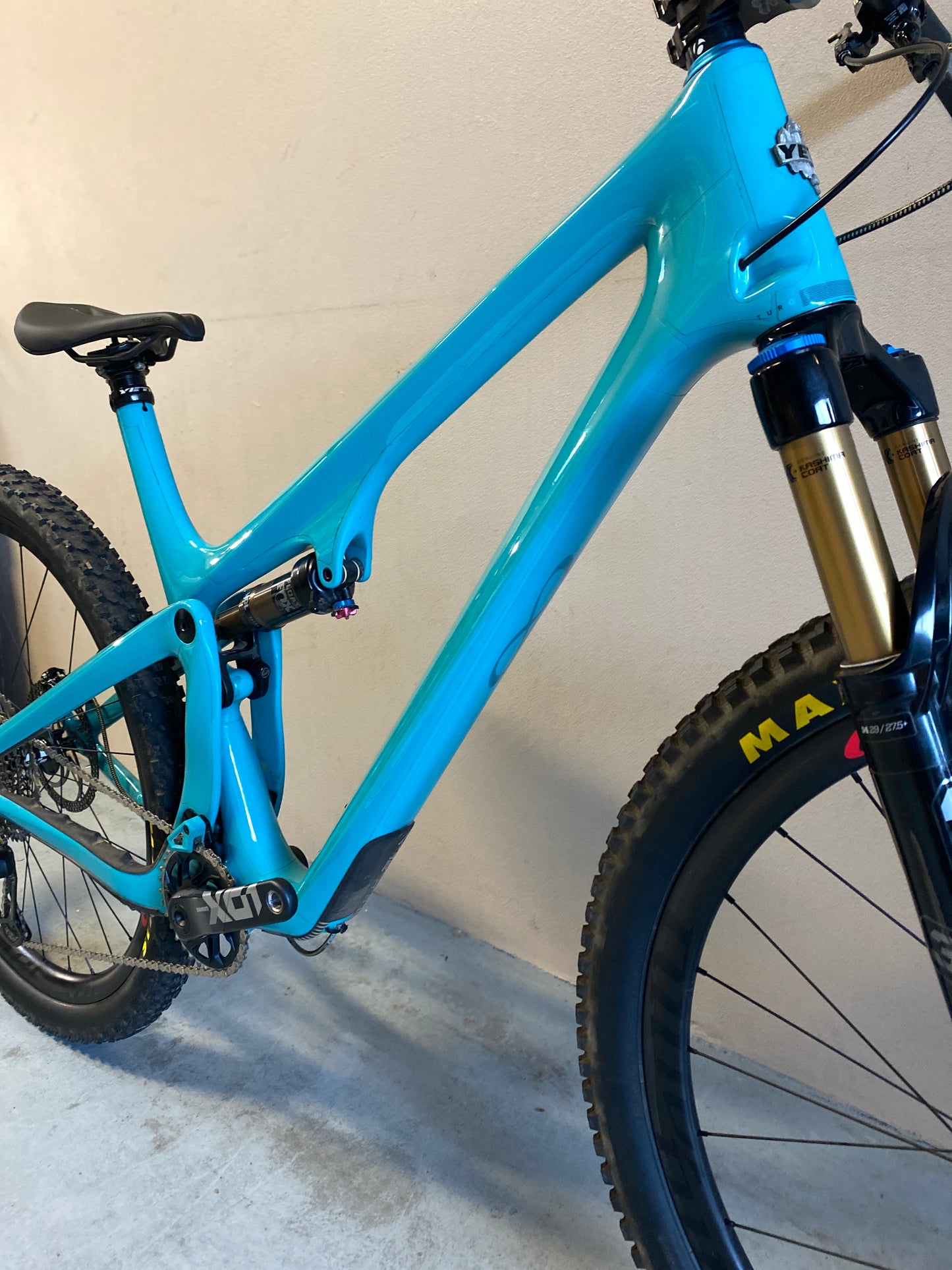 2022 Yeti SB 115 Turq XL Carbon