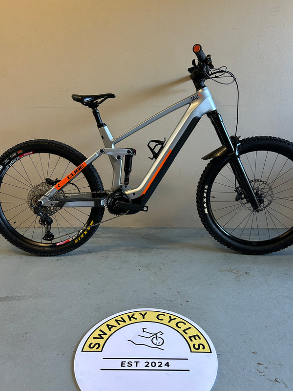 Swanky Cycles 2022 Cube Stereo Hybrid 160 HPC SL 750, Large